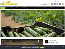 Tablet Screenshot of kingcourgette.org